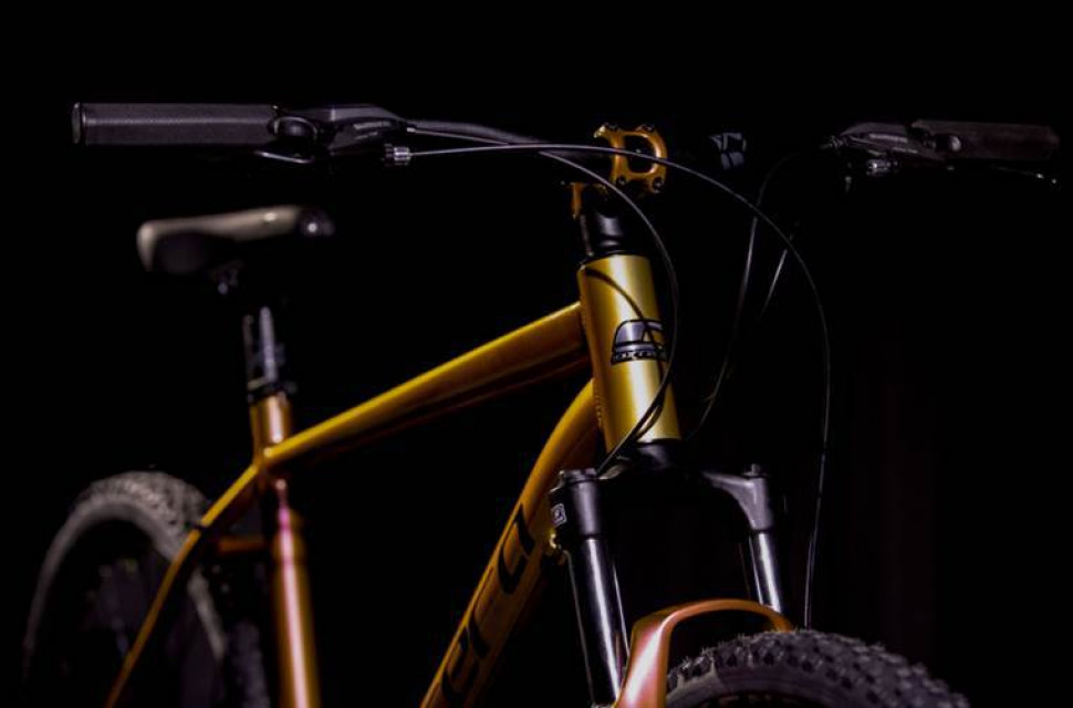 Halfords celebrates selling half a million Carrera Vengeance bikes with one off gold edition off road.cc